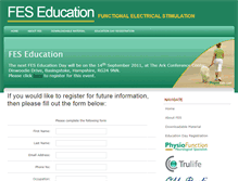Tablet Screenshot of feseducation.org.uk